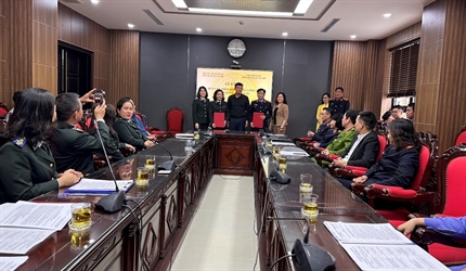 Lễ ký kết Quy chế phối hợp giữa Viện kiểm sát – Chi Cục Thi hành án dân...